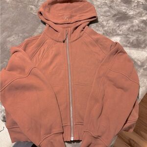 Scuba full zip oversized hoodie
